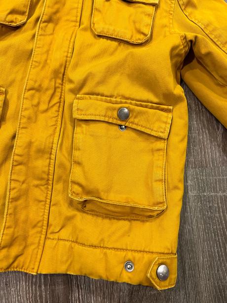 H&m horčicova prechodna vetrovka na 4-5 rokov, h&m,110