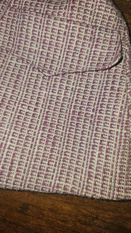 Hrubé zimné sako typu channel, xs