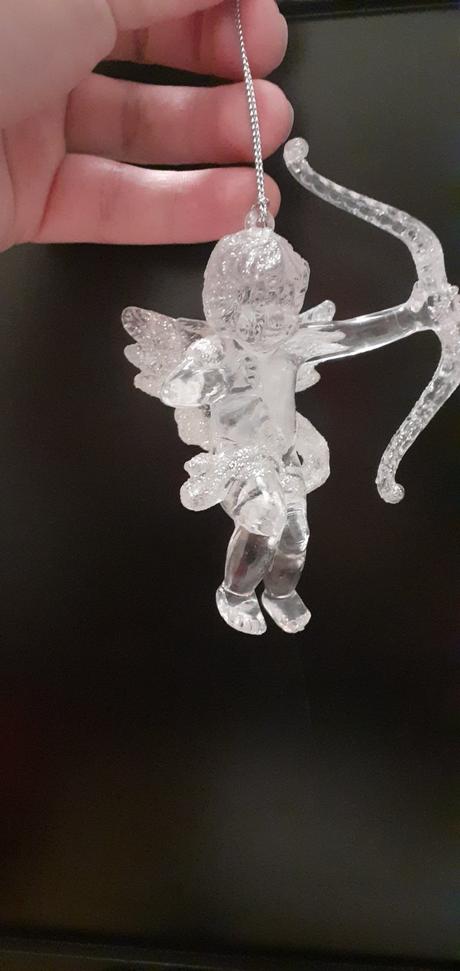 Závesná ozdoba anjel amorov šíp, 