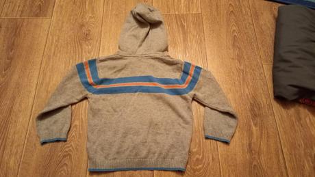 Šedomodrý svetrík marks&spencer 86/92, marks & spencer,92