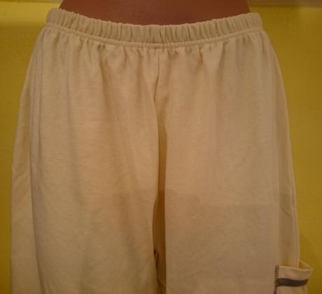 Dámske trojštvrťáky, žlté, xxl