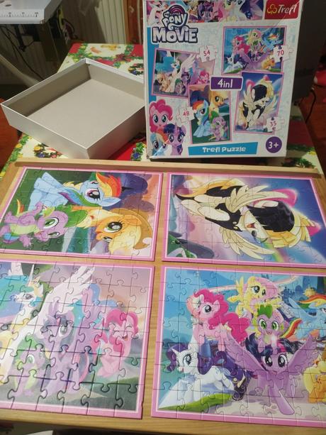 Puzzle my little pony 4 in 1, 