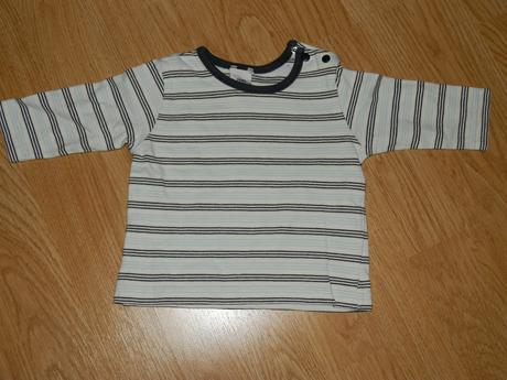 Značkove trička s dlhým rukavom na 0-3 mesiace, h&m,62