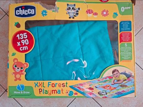 Chicco hracia deka xxl forest playmat, 