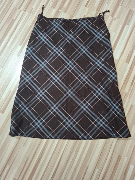 Károvaná sukňa, s