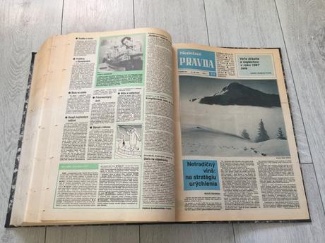 Nedeľná pravda 53 čisel, rok 1986 (zviazaný),