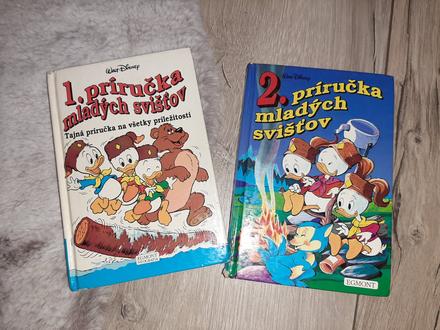Príručka mladých svišťov 1 a 2 walt disney,