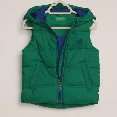 Vesta zateplená chlapčenská benetton č.92, 1,5-2r, benetton,92