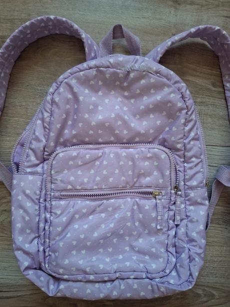 Dievčenská školská sada srdiečka- batoh/ruksak,