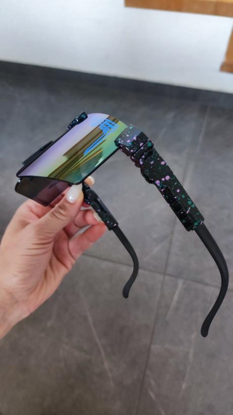 Slnečné okuliare pit viper modré sklá,