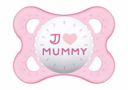 Mam silikónový cumlík original mummy girl 1ks, 2-6, lovi