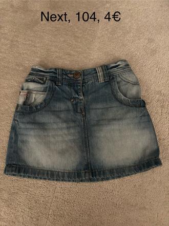 Riflová sukňa, next,104