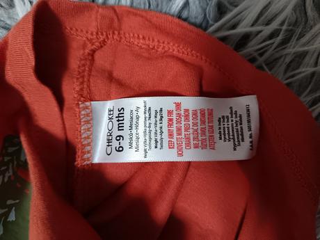 Oranžová mikina z tričkom, 68