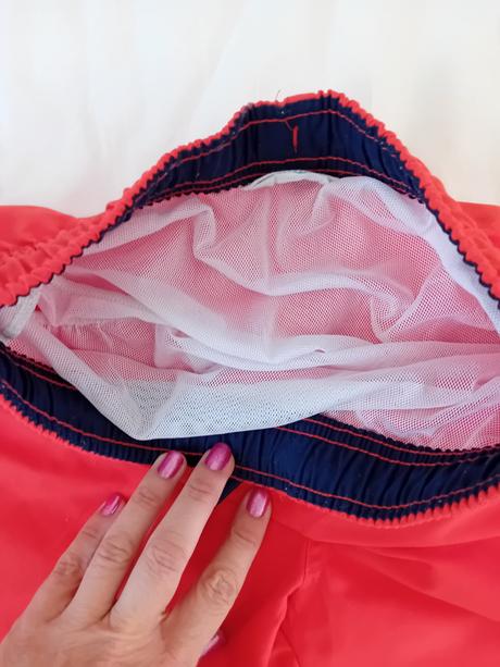 Plavky bledočervené, primark,140