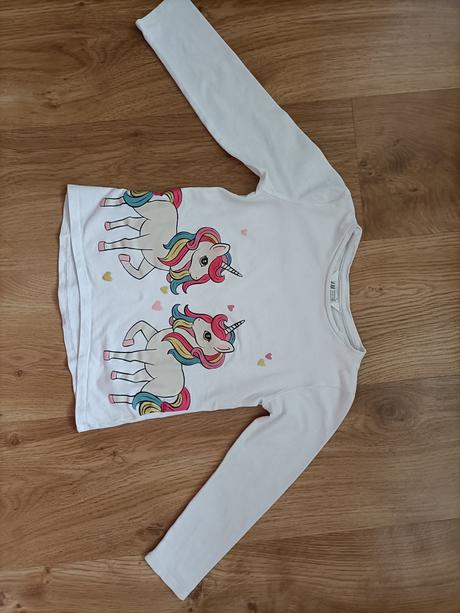Tričko jednorožec, h&m,110
