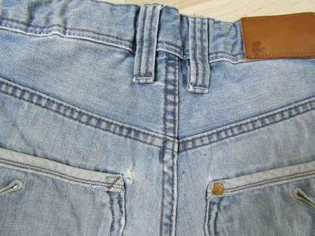 Riflové kraťasy, h&m,134