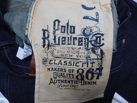 Panske luxusne rifle, ralph lauren,l