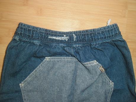 Riflová sukienka s vreckom klokaním, topolino,128