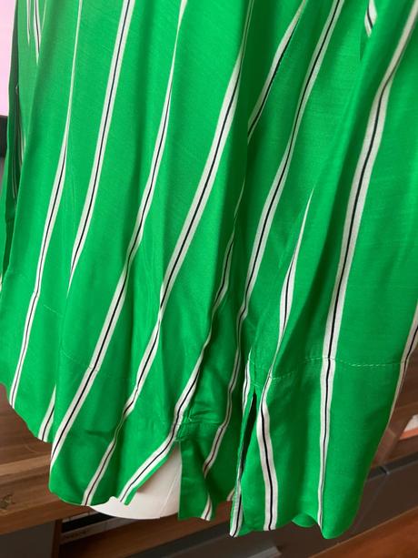 Zelena pruzkata kosela, h&m,m