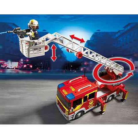 Playmobil 9463 + 9093 + iné - hasiči a auto, 