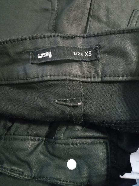 Nohavice eka koža xs, sinsay,xs