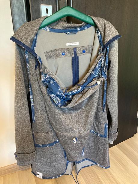 Bunda na nosenie -softshell, s