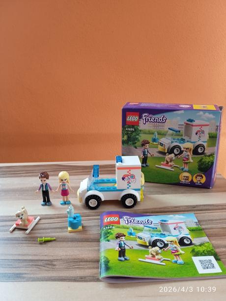 Lego friends 41694 veterinárna sanitka, 