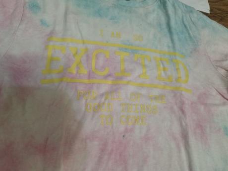 Farebné tričko veľ. s, s