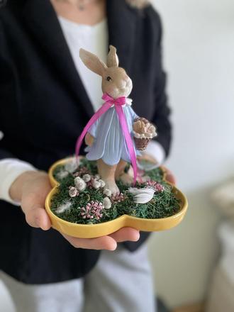 Veľkonočná dekorácia zajačik, 