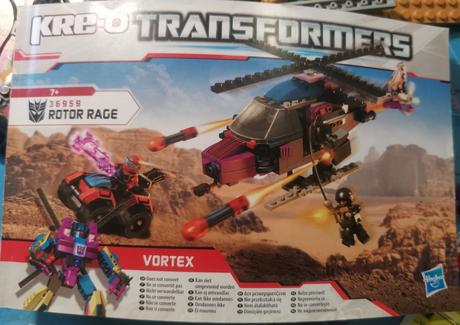 Hasbro kre-o transformers rotor rage vrtulník, 