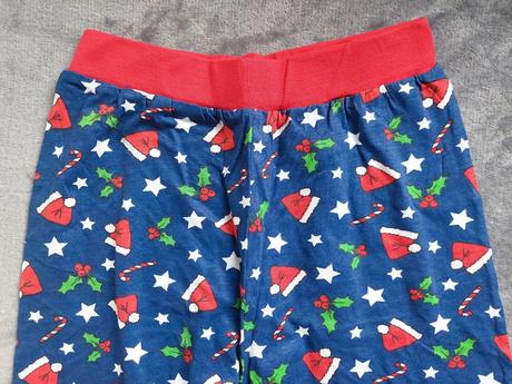 Vianočné pyžamové spodky veľ.152-158, 152