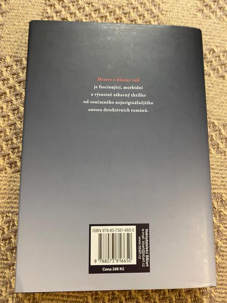 Sériový vrah dexter v hlavní roli jeff lindsay, 