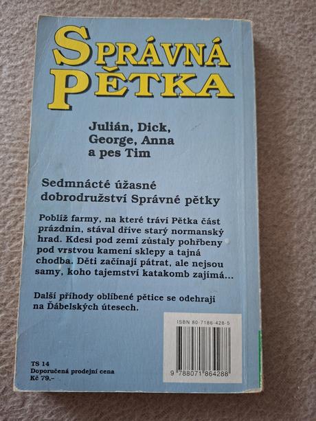 2x správna petka enid blyton c.9 a17,