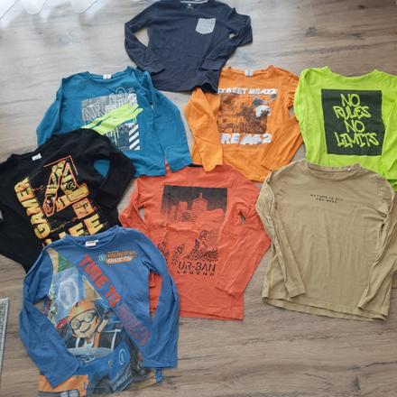 Tričká,nohavice košele teplaky, 122–134