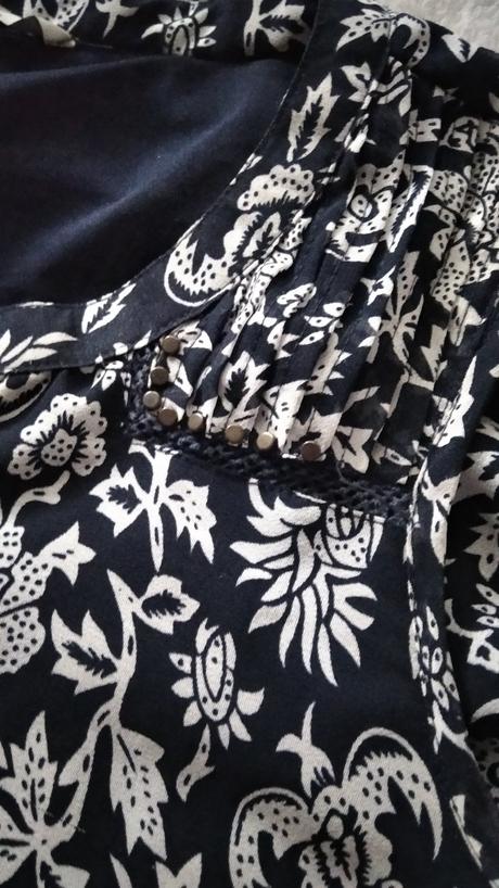 Tmavomodré šaty, george,40