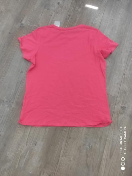 Ruzove tricko, primark,xl