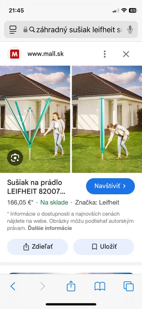 Stojan na prádlo leifheit, 