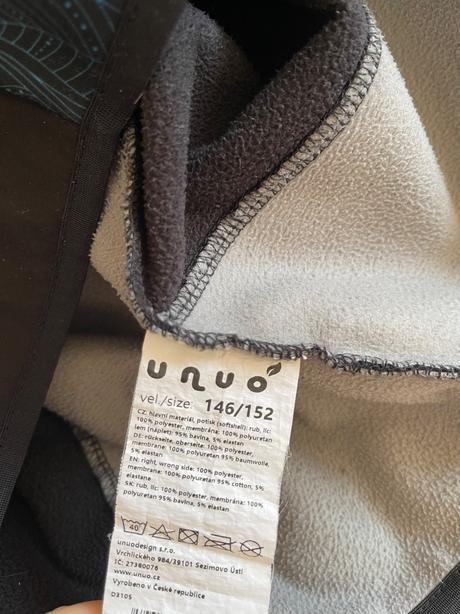 Softshellová bunda 146/152, unuo,146