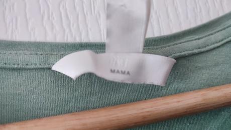 Tehotenské tričko, h&m,s