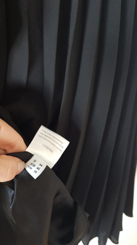 Plisovaná luxusná sukňa v.44 /l-xl, l