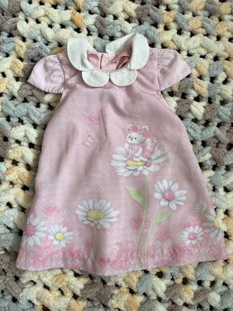 Ruzové šatičky s golierikom, mayoral,68