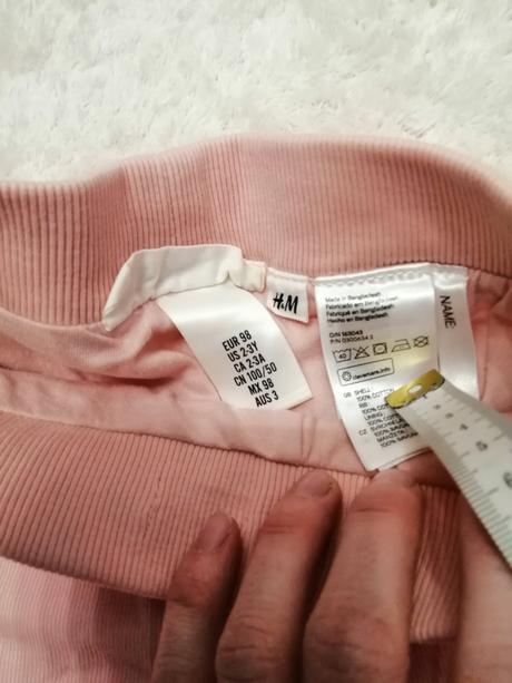 Zateplené nohavice, h&m,98