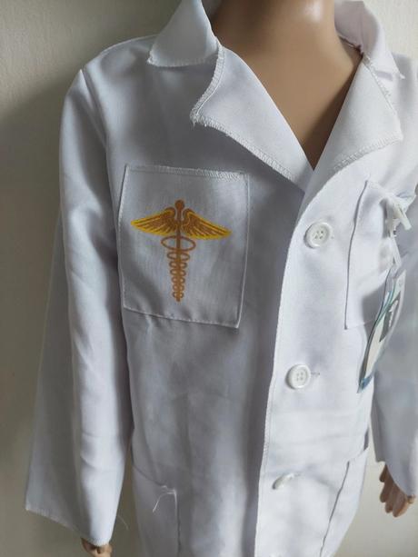 Lekár / doktor karnevalový komplet kostým 104-116,