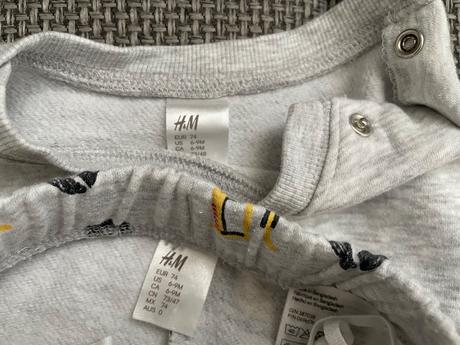 Tepláková súprava v. 74, h&m,74