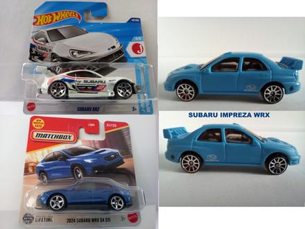 Hot wheels - matchbox - subaru, 