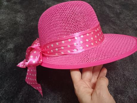Letny ruzovy klobuk v.uni, 