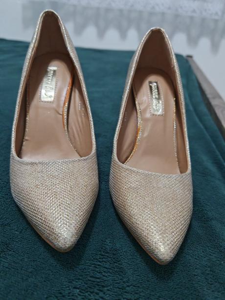 Úžasné zlaté lodičky 38, 38