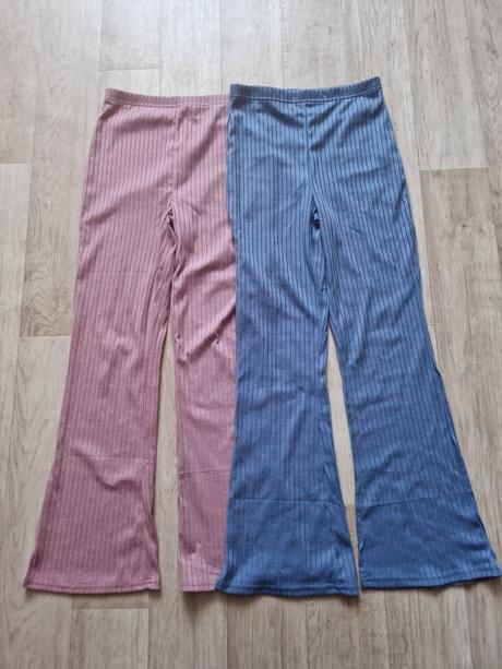 Rebrované zvonové nohavice, sinsay,152