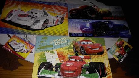 3404 puzzle, auta 3x, 
