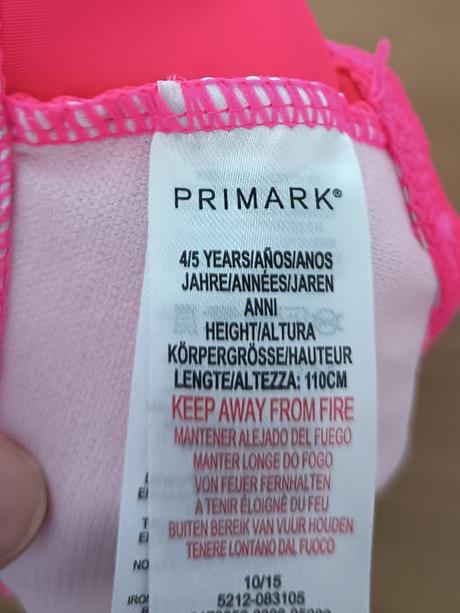 Plavky vrch, primark,110